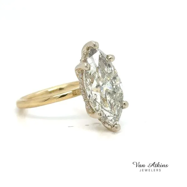 6.37 Carat Diamond Rings Marquise Image 3 Van Atkins Jewelers New Albany, MS