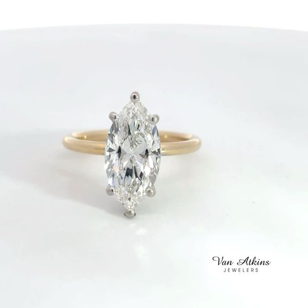 3.11 Carat Lab Grown Diamond Ring Marquise Van Atkins Jewelers New Albany, MS