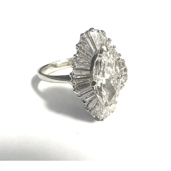 Diamond Ring Marquise Van Atkins Jewelers New Albany, MS