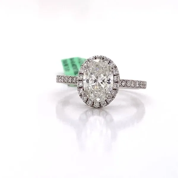 Diamond Ring Oval Van Atkins Jewelers New Albany, MS