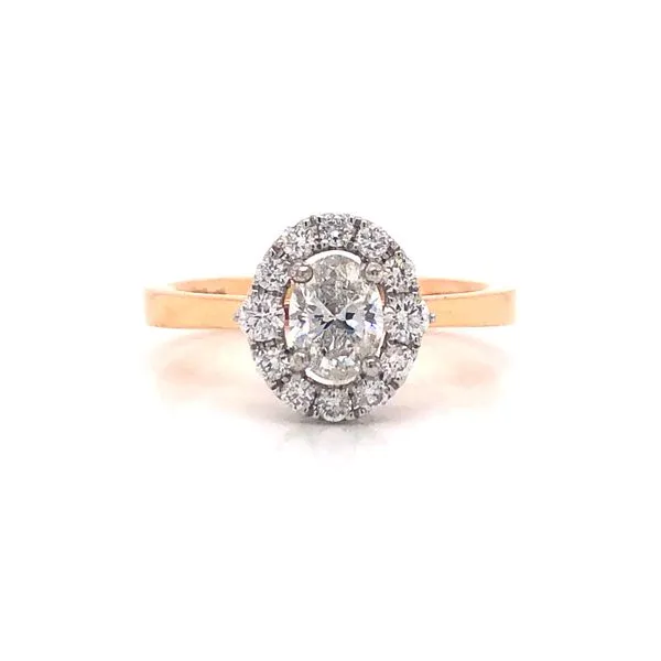 Diamond Ring Oval Van Atkins Jewelers New Albany, MS