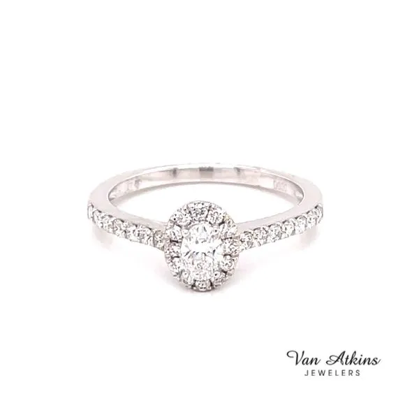 0.25 Carat Diamond Rings Oval Image 2 Van Atkins Jewelers New Albany, MS