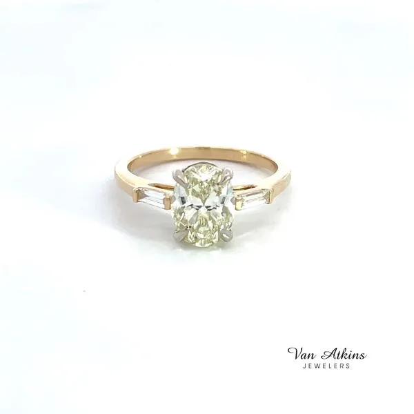 2.2 Carat Diamond Rings Oval Van Atkins Jewelers New Albany, MS