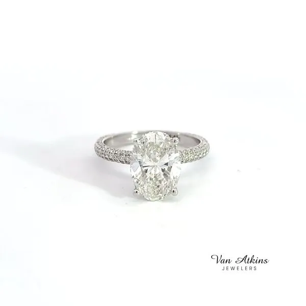 3.82 Carat Diamond Rings Oval 