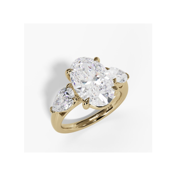 2.79 Carat Lab Grown Diamond Rings Oval Image 2 Van Atkins Jewelers New Albany, MS