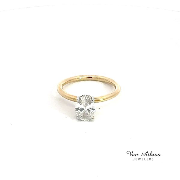 1.19 Carat Lab Grown Diamond Rings Oval 