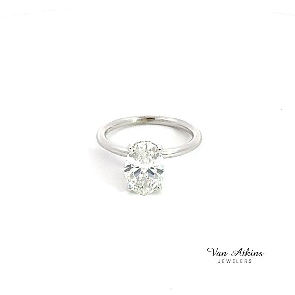 2.2 Carat Lab Grown Diamond Ring Oval 