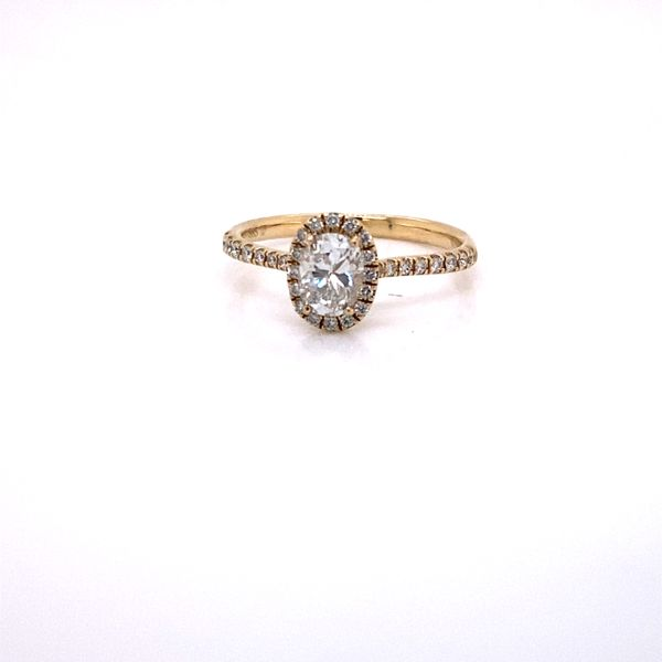 Diamond Ring Oval Van Atkins Jewelers New Albany, MS