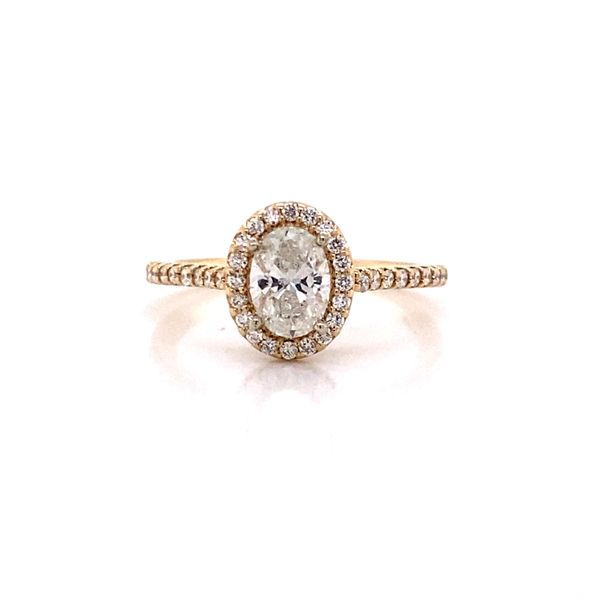 Diamond Ring Oval Van Atkins Jewelers New Albany, MS