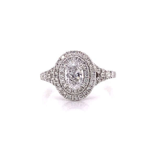 Diamond Ring Oval Van Atkins Jewelers New Albany, MS