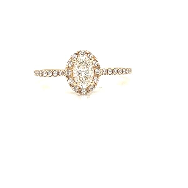 Diamond Ring Oval Van Atkins Jewelers New Albany, MS