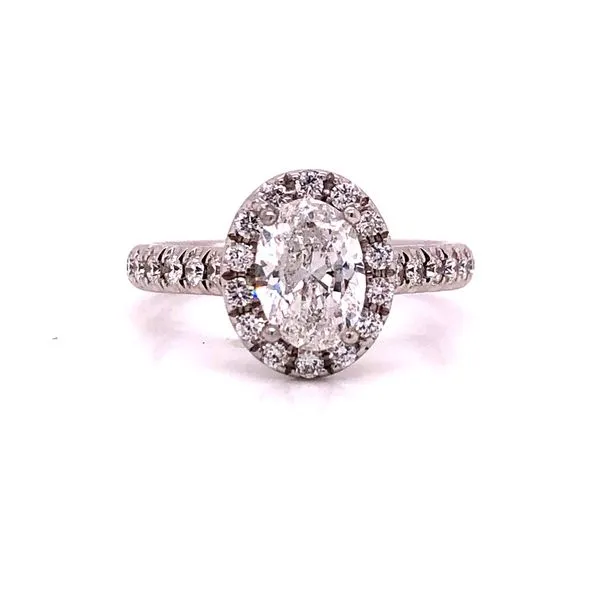 Diamond Ring Oval Van Atkins Jewelers New Albany, MS