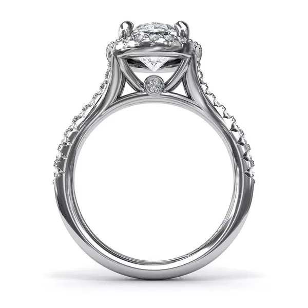 Diamond Ring Oval Image 3 Van Atkins Jewelers New Albany, MS