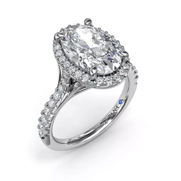Diamond Ring Oval Van Atkins Jewelers New Albany, MS