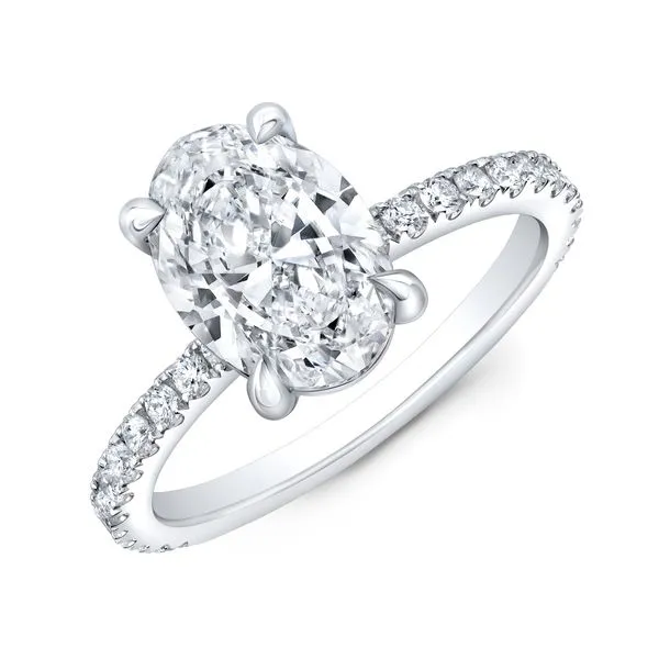 Diamond Ring Oval Van Atkins Jewelers New Albany, MS