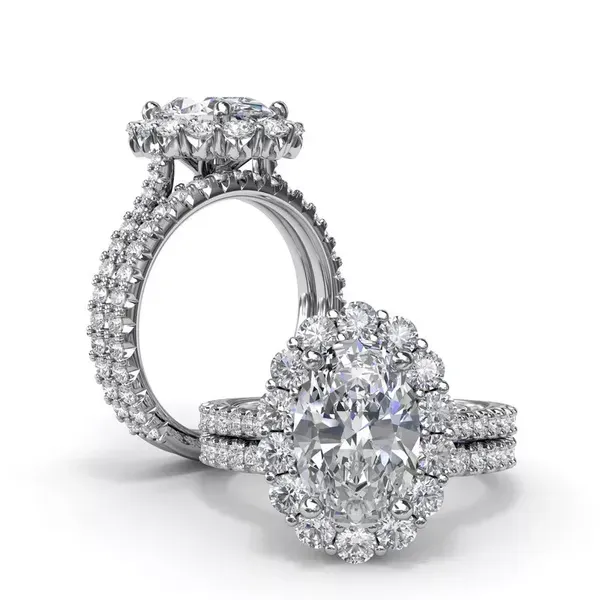 Diamond Ring Oval Image 4 Van Atkins Jewelers New Albany, MS