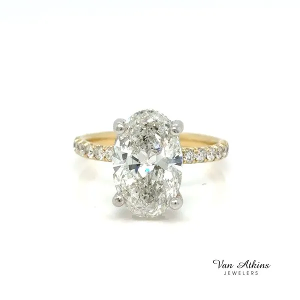 4.72 Carat Diamond Ring Oval Image 2 Van Atkins Jewelers New Albany, MS
