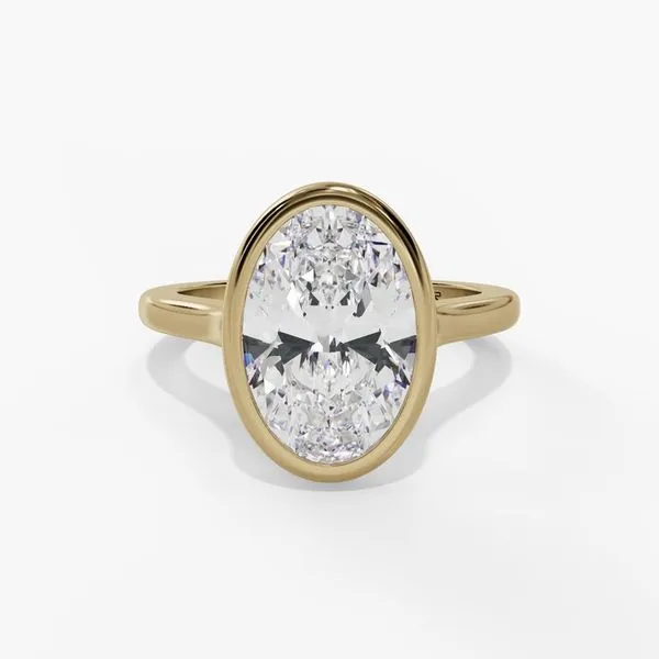 Diamond Ring Oval Van Atkins Jewelers New Albany, MS
