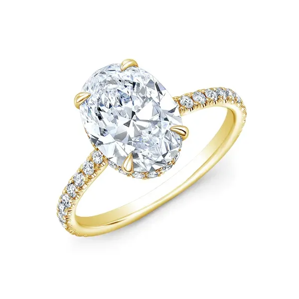 Diamond Ring Oval Van Atkins Jewelers New Albany, MS