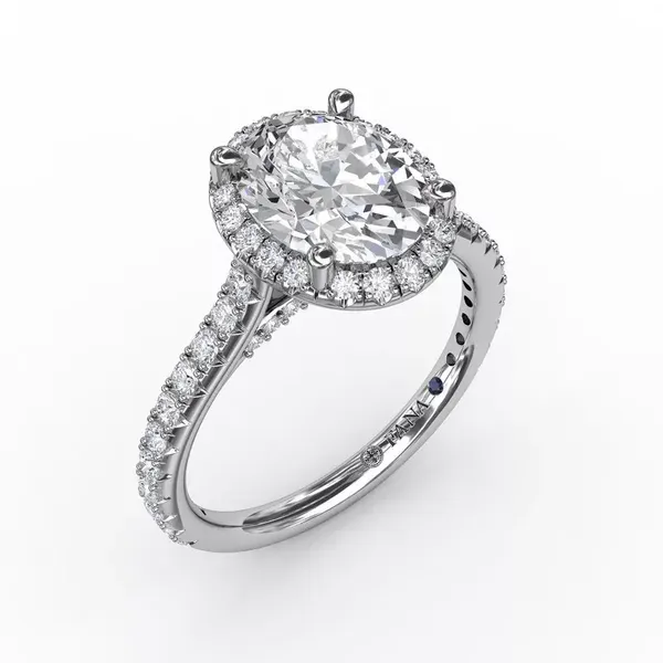 Diamond Ring Oval Van Atkins Jewelers New Albany, MS