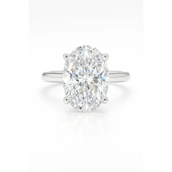 Diamond Ring Oval Van Atkins Jewelers New Albany, MS