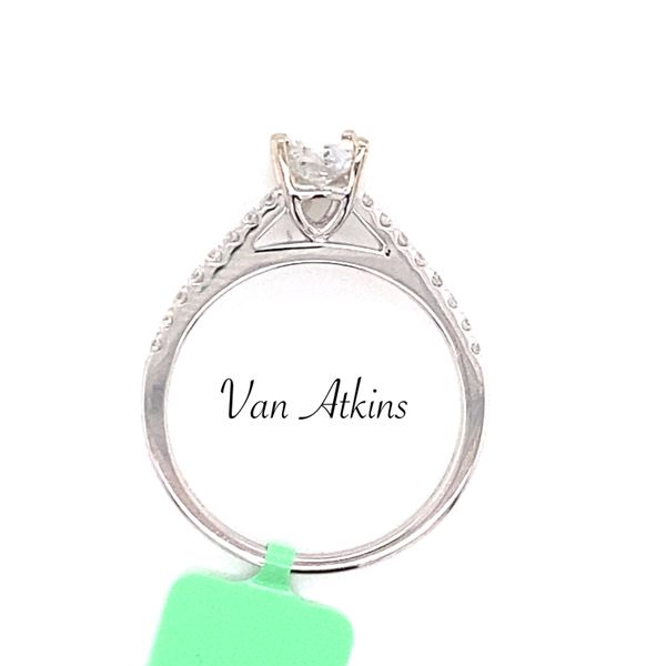 Diamond Ring Oval Image 3 Van Atkins Jewelers New Albany, MS