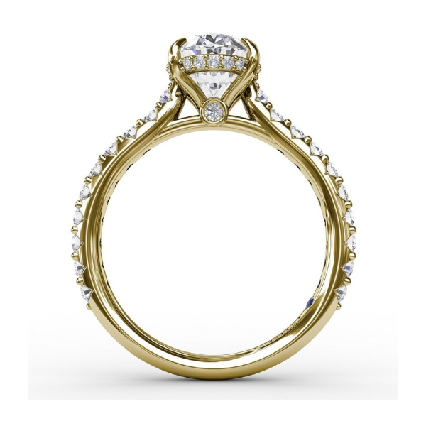 Diamond Ring Oval Image 3 Van Atkins Jewelers New Albany, MS