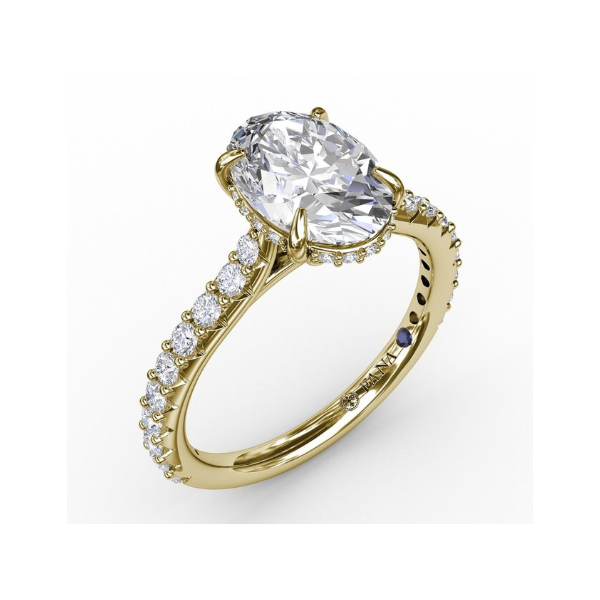 Diamond Ring Oval Van Atkins Jewelers New Albany, MS