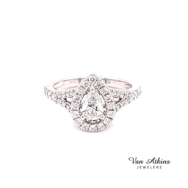 Diamond Ring Pear Image 2 Van Atkins Jewelers New Albany, MS