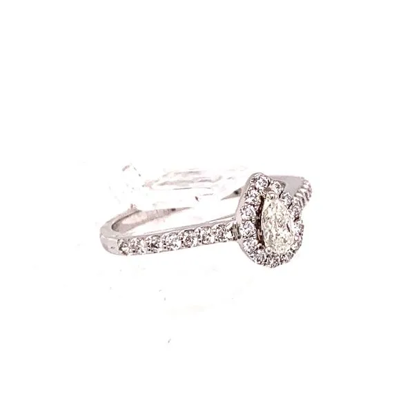 Diamond Ring Pear Image 4 Van Atkins Jewelers New Albany, MS