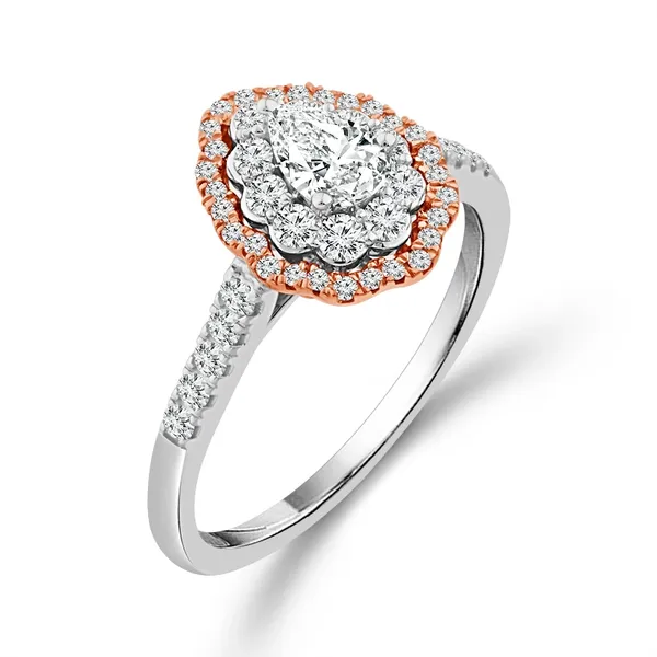 Diamond Ring Pear Van Atkins Jewelers New Albany, MS