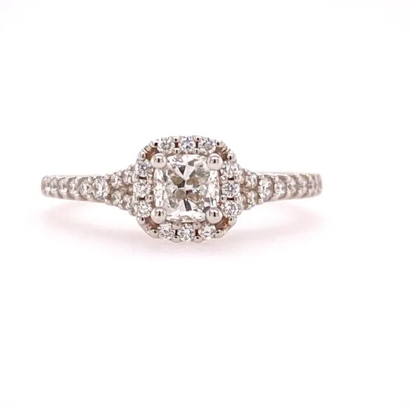 Diamond Ring Cushion Van Atkins Jewelers New Albany, MS