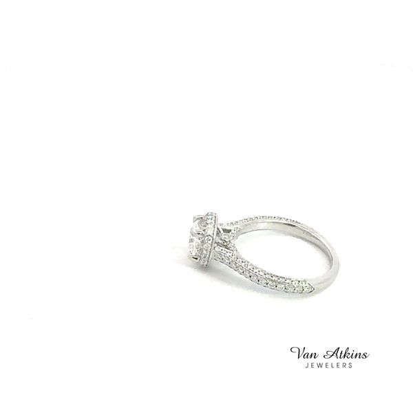 Diamond Ring Cushion Image 4 Van Atkins Jewelers New Albany, MS