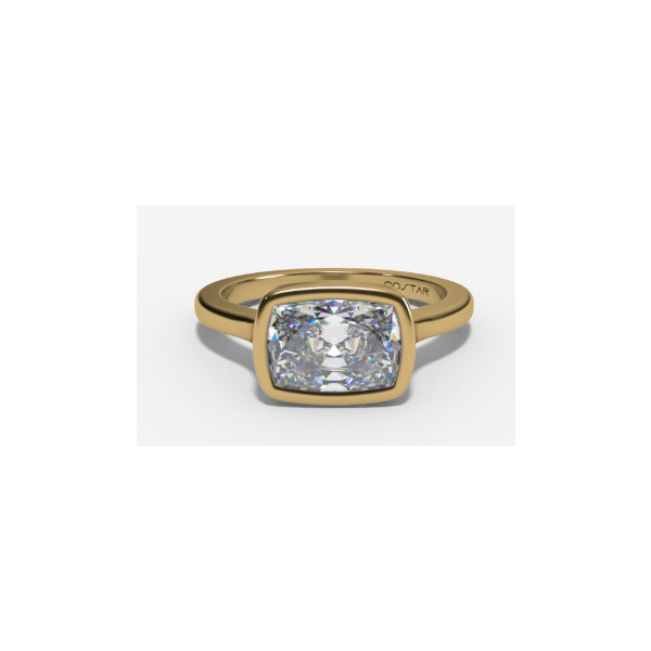 2.01 Carat Lab Grown Diamond Ring Cushion Image 2 Van Atkins Jewelers New Albany, MS