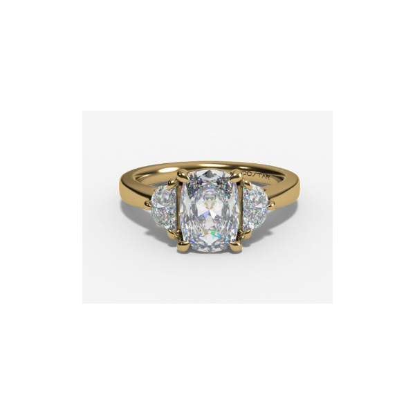 2.42 Carat Lab Grown Diamond Ring Cushion Van Atkins Jewelers New Albany, MS