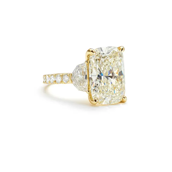 13.4 Carat Diamond Rings Cushion Image 2 Van Atkins Jewelers New Albany, MS