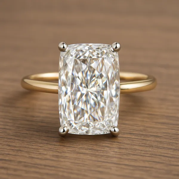 Diamond Ring Cushion Image 2 Van Atkins Jewelers New Albany, MS