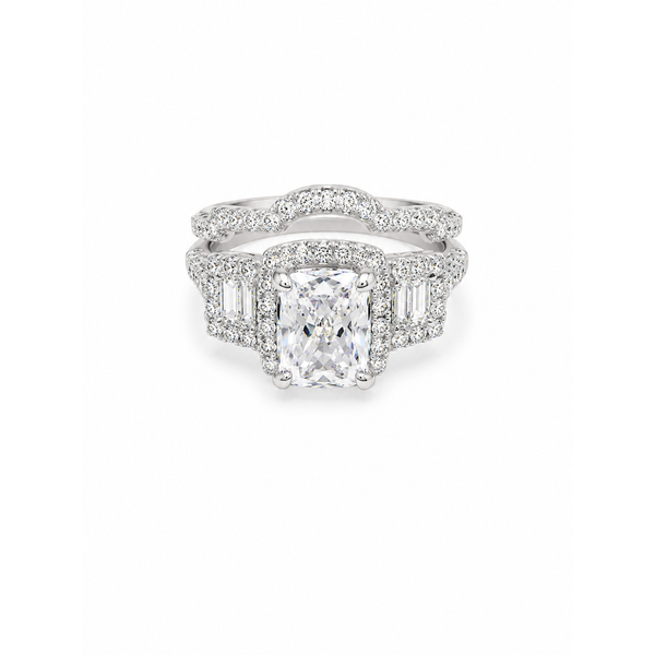 Diamond Ring Cushion Van Atkins Jewelers New Albany, MS