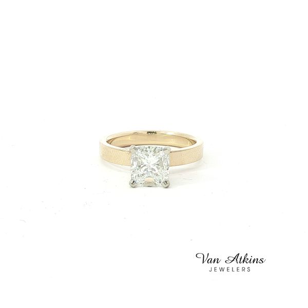 1.7 Carat Diamond Rings Cushion Van Atkins Jewelers New Albany, MS