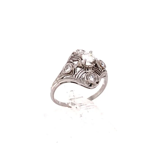 Estate Diamond Ring Image 2 Van Atkins Jewelers New Albany, MS