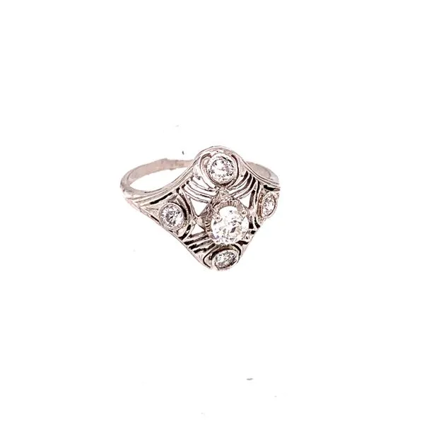 Estate Diamond Ring Image 5 Van Atkins Jewelers New Albany, MS
