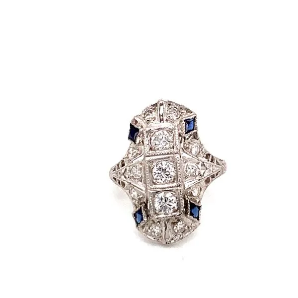 Estate Diamond Ring Image 2 Van Atkins Jewelers New Albany, MS