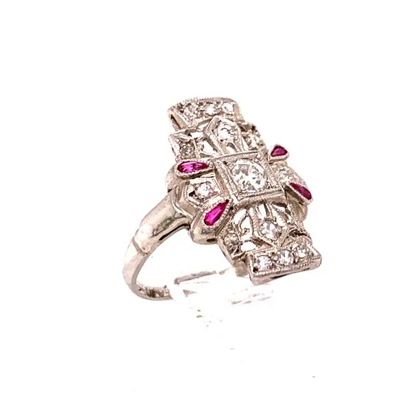Estate Diamond Ring Image 2 Van Atkins Jewelers New Albany, MS