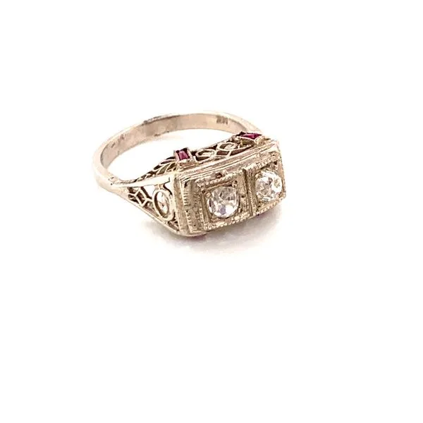 Estate Diamond Ring Image 2 Van Atkins Jewelers New Albany, MS