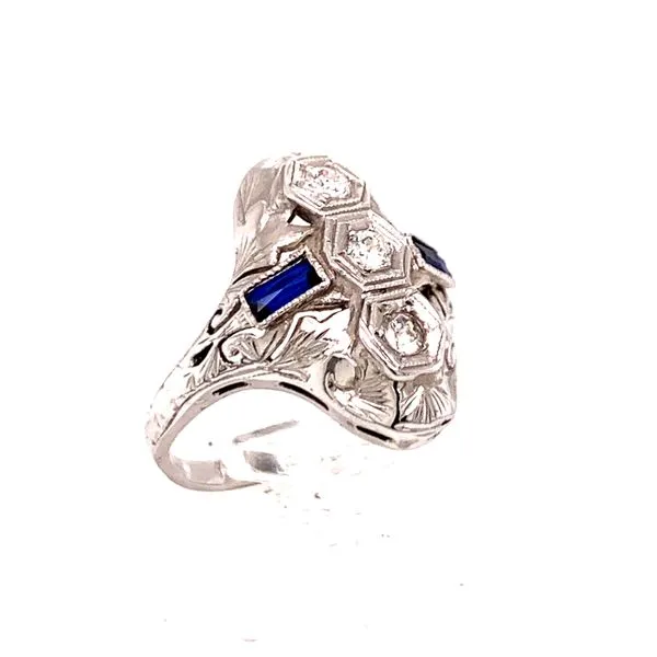 Estate Diamond Ring Image 2 Van Atkins Jewelers New Albany, MS