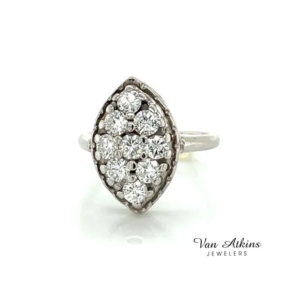 1.00 Carat RBC Cut Diamond Ring Van Atkins Jewelers New Albany, MS