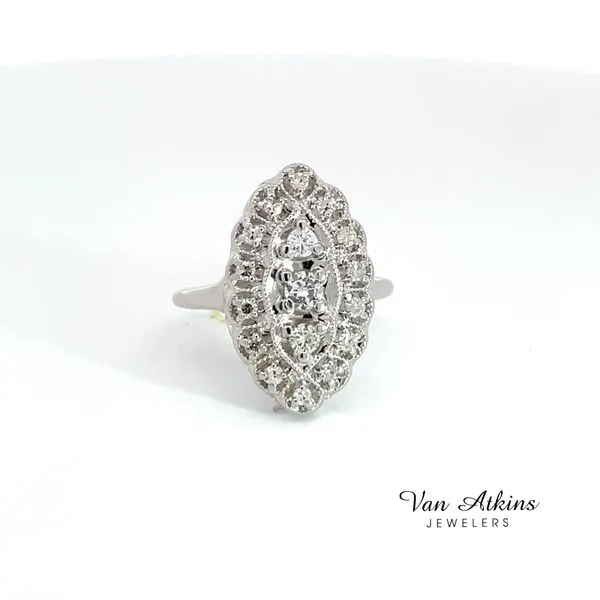 0.30 Carat Estate Diamond Rings Van Atkins Jewelers New Albany, MS