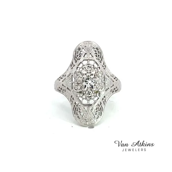 0.10 Carat Estate Diamond Rings Van Atkins Jewelers New Albany, MS