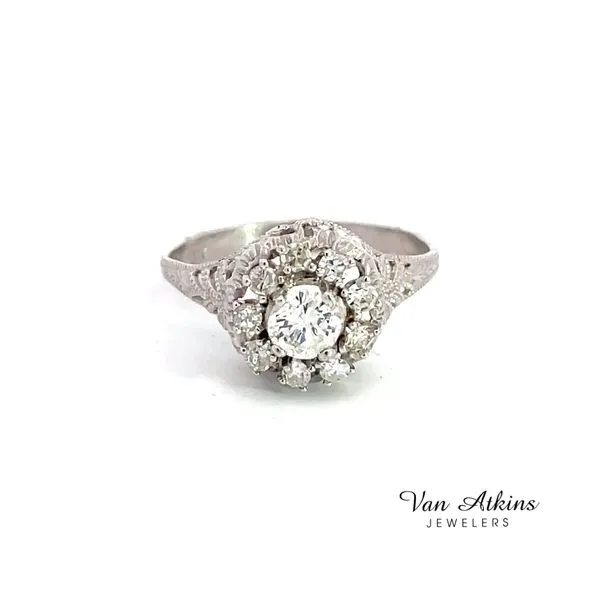 0.33 Carat Estate Diamond Rings Van Atkins Jewelers New Albany, MS