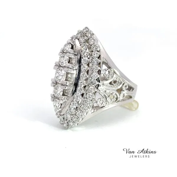 1.5 Carat Estate Diamond Rings Image 3 Van Atkins Jewelers New Albany, MS